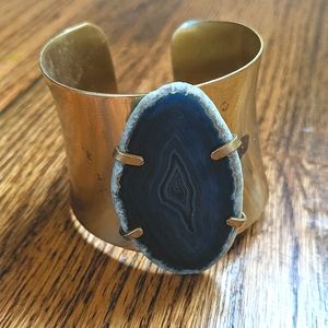 Vintage Geode cuff